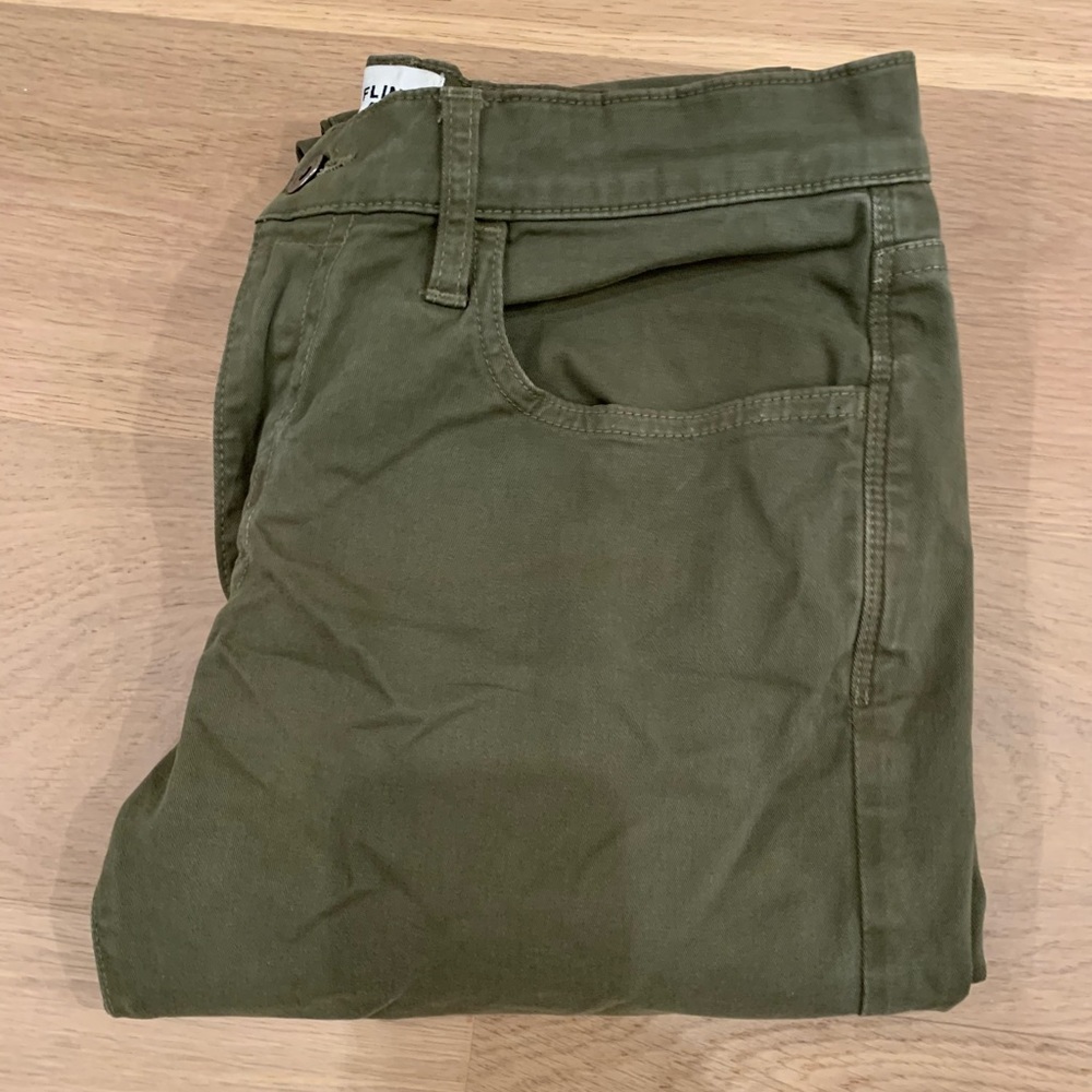 Flint and Tinder 365 Pant, Slim, 29x30, Olive